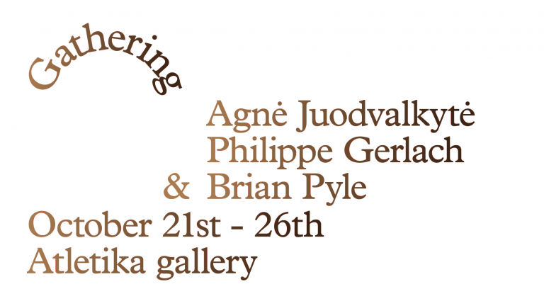 21-26/10/2021  Installation and Sound Performance “Gathering” by Agnė Juodvalkytė, Philippe Gerlach and Brian Pyle
