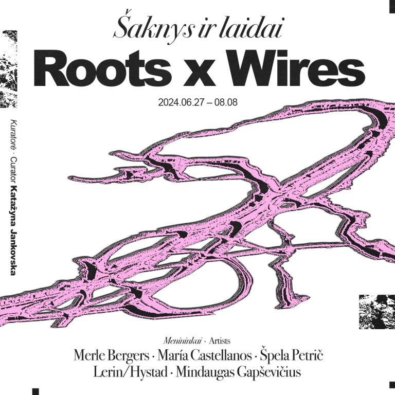 27/06–08/08/2024  Roots & Wires: Merle Bergers, Maria Castellanos, Mindaugas Gapševičius, Lerin/Hystad, Špela Petrič. Curator Katažyna Jankovska